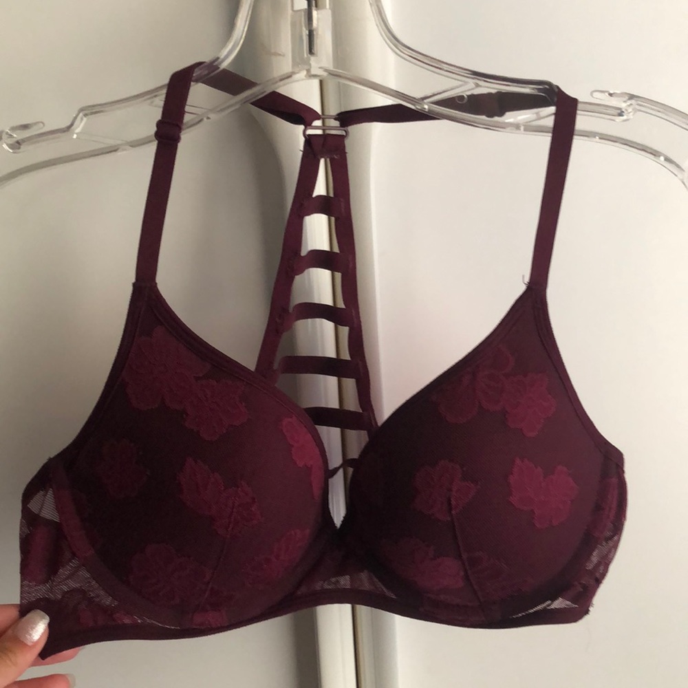 Maroon PINK brallet